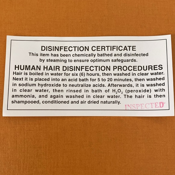 Practice Mannequin Head 100% Human Hair - Picture 10 of 10